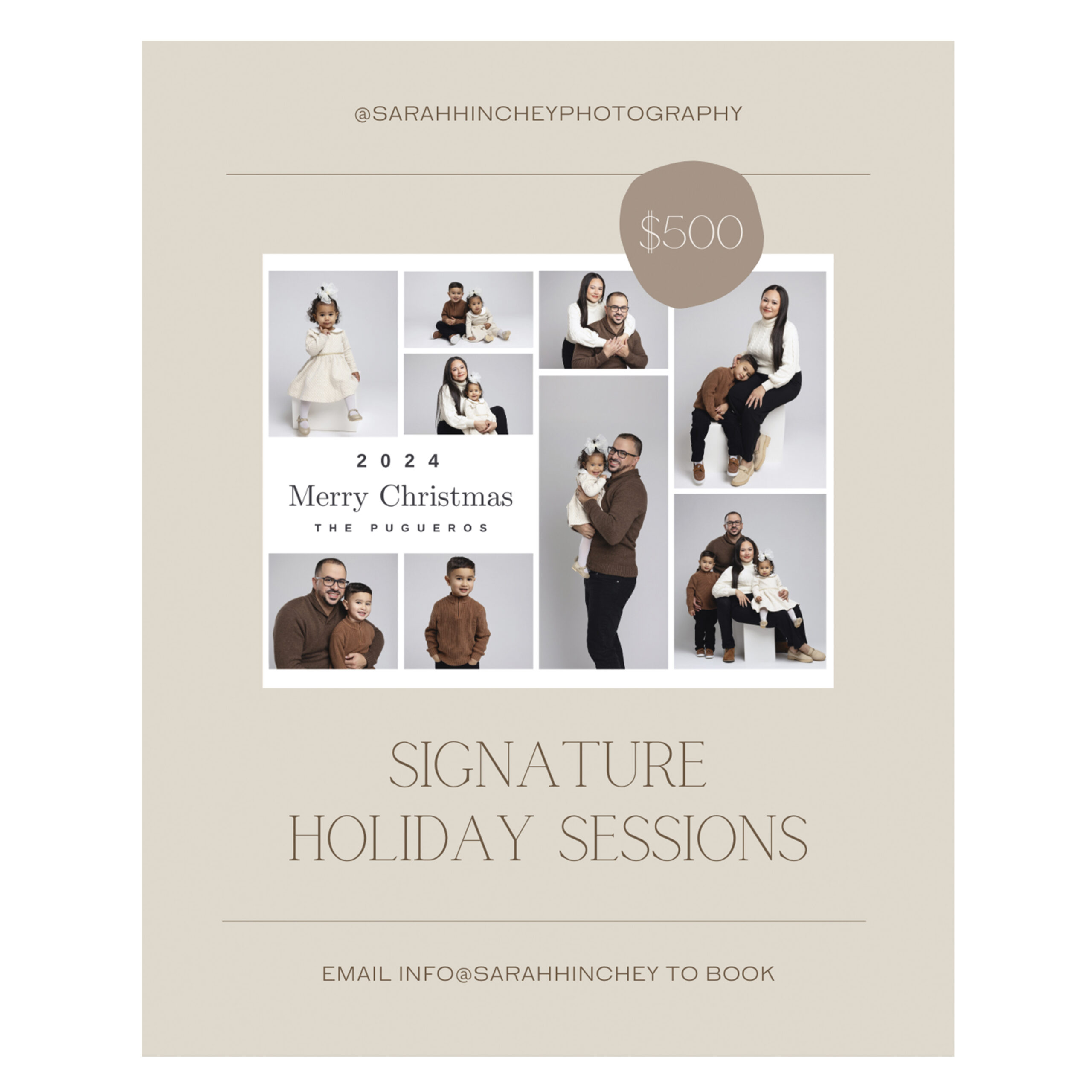 Signature Holiday Sessions